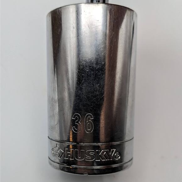 Husky Deep Socket 36mm & 1/2" Drive 12 Point - Picture 2 of 4